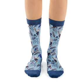 Good Luck Sock - Tropical Monkeys