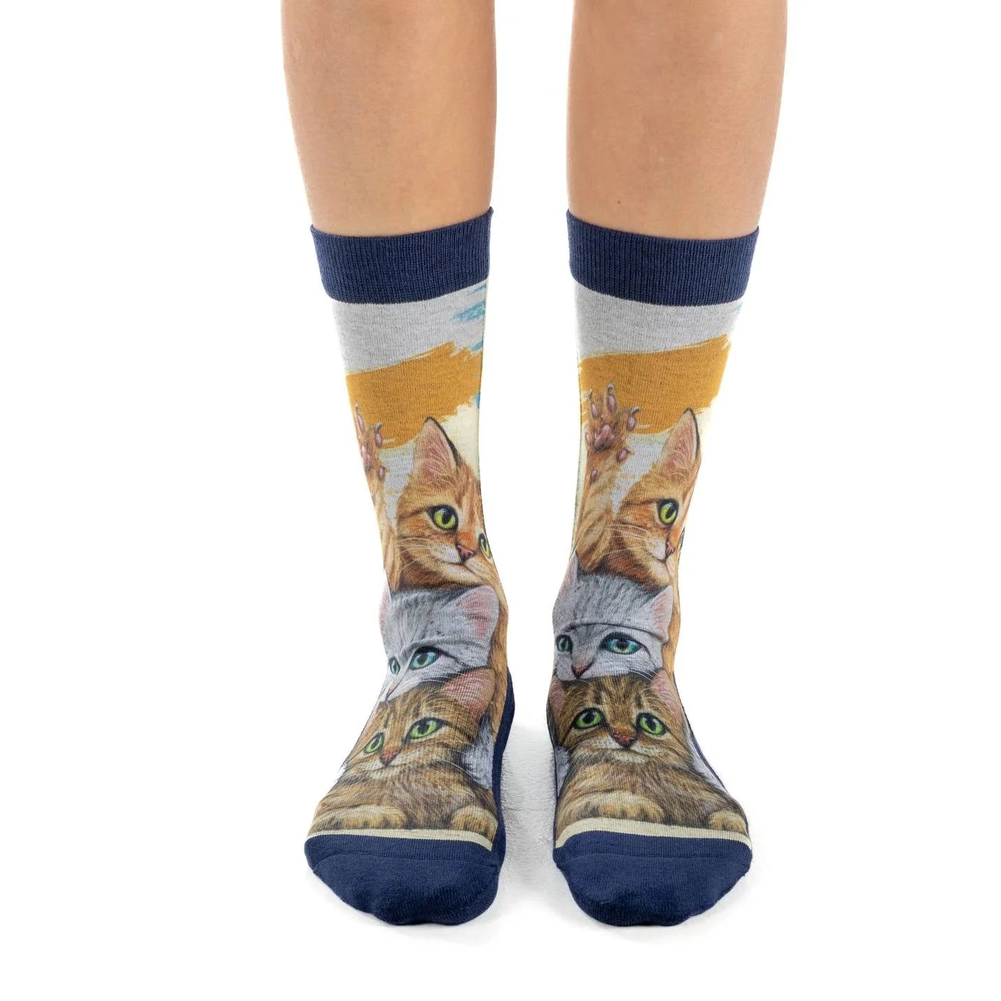 Good Luck Sock - Stack the Cats