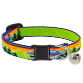 Lupine Pet - Cat Collar Nylon With Bell High Country