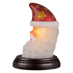 Old World Christmas - Santa Moon Face Light