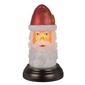 Old World Christmas - Santa Moon Face Light