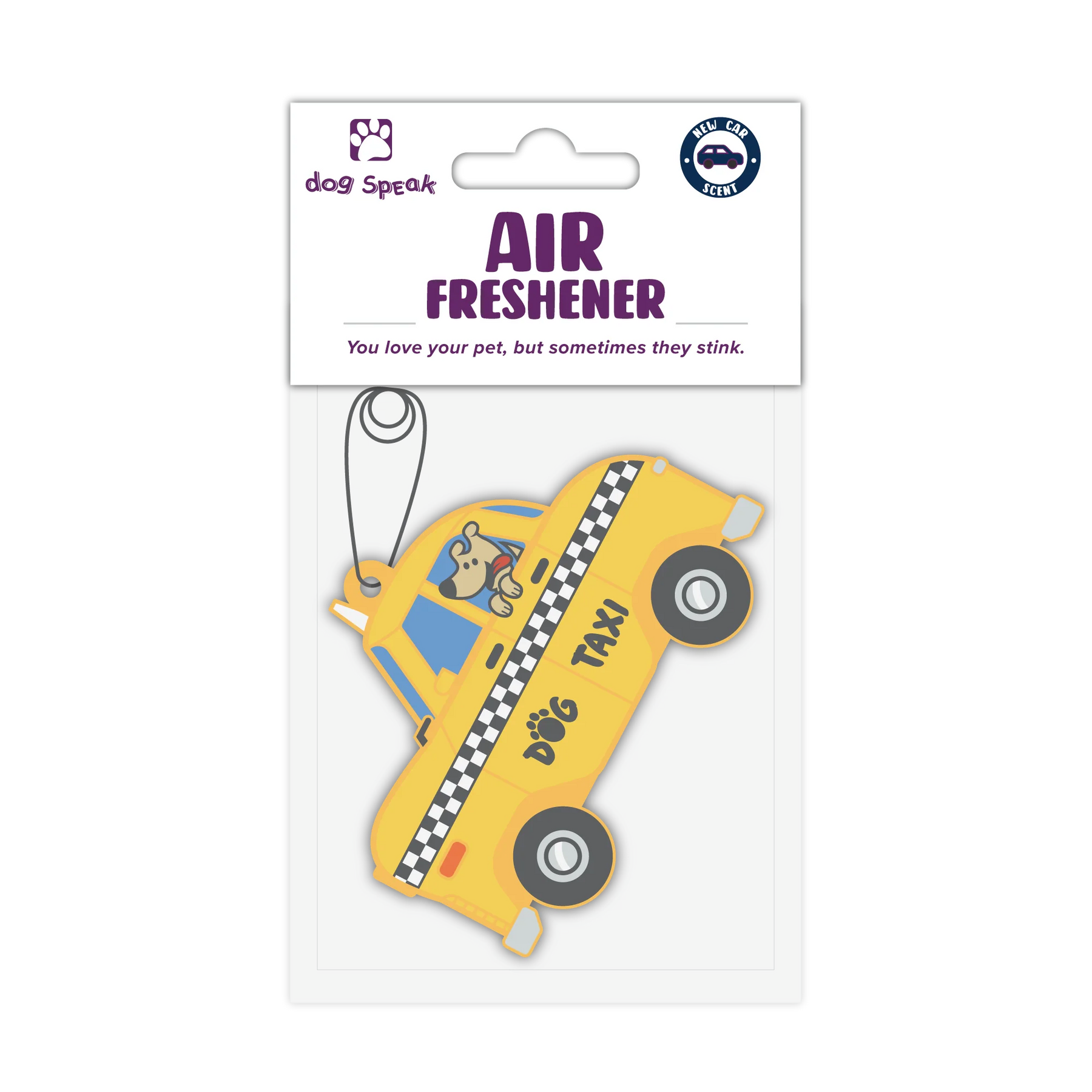 Dog Speak - Air Freshner - Dog Taxi
