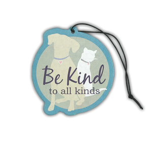 Dog Speak - Air Freshner - Be Kind to All Animals