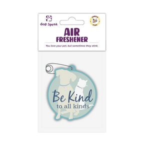Dog Speak - Air Freshner - Be Kind to All Animals