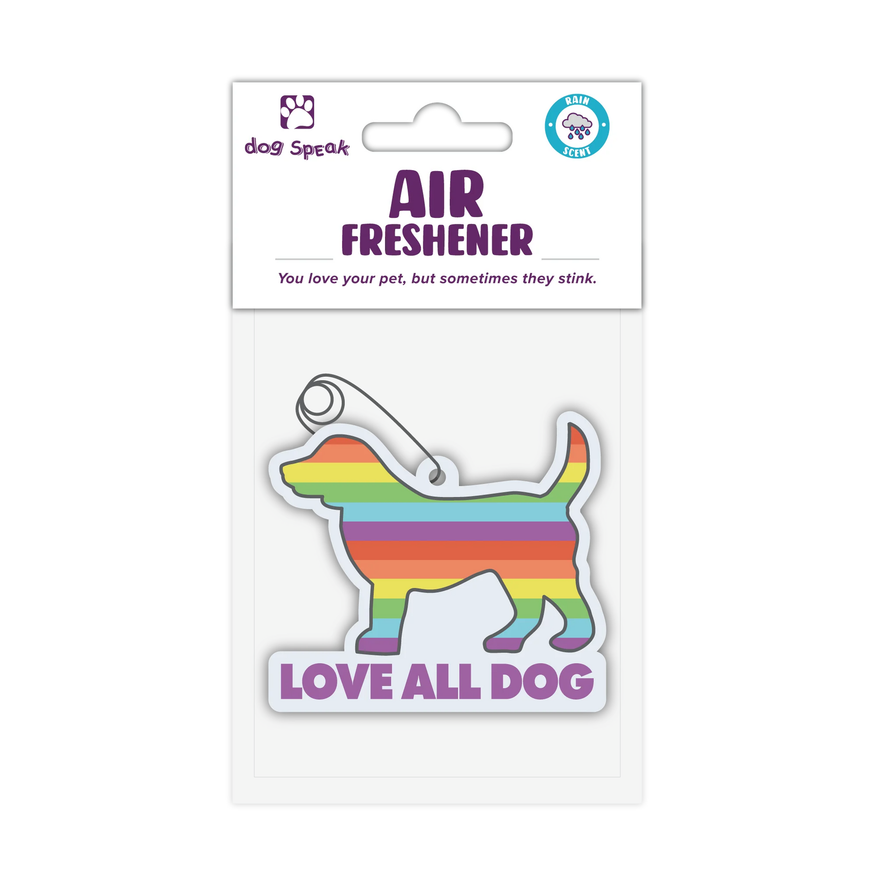 Dog Speak - Air Freshner - Love All Dog