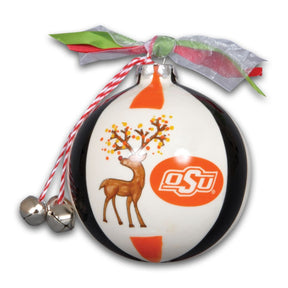 Magnolia Lane - Reindeer Collegiate Ornament
