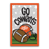 Magnolia Lane - Collegiate Football & Helmet Garden Flag