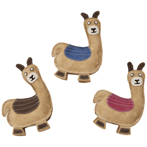 Ethical Pet Products - Dura-Fused Leather Llama Dog Toy