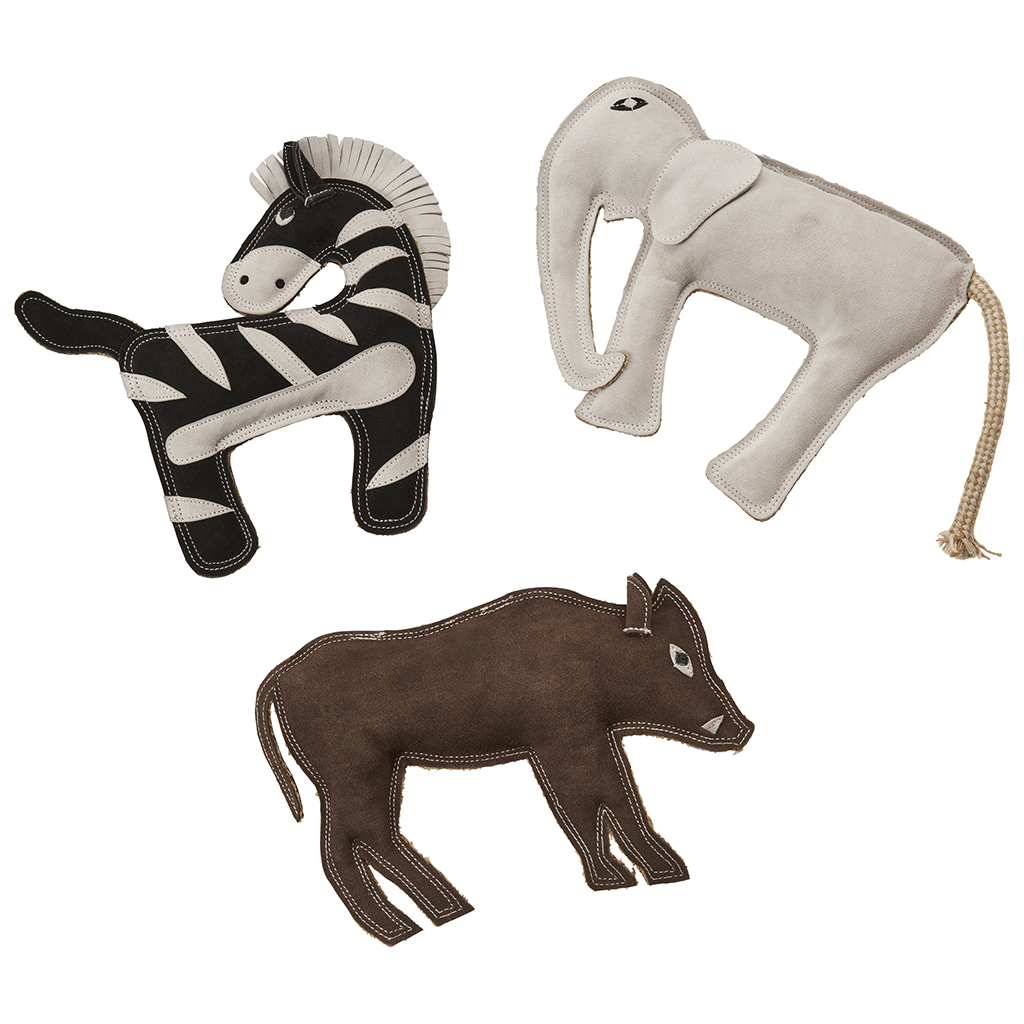 Ethical Pet Products - Dura-Fused Leather Jungle Dog Toy