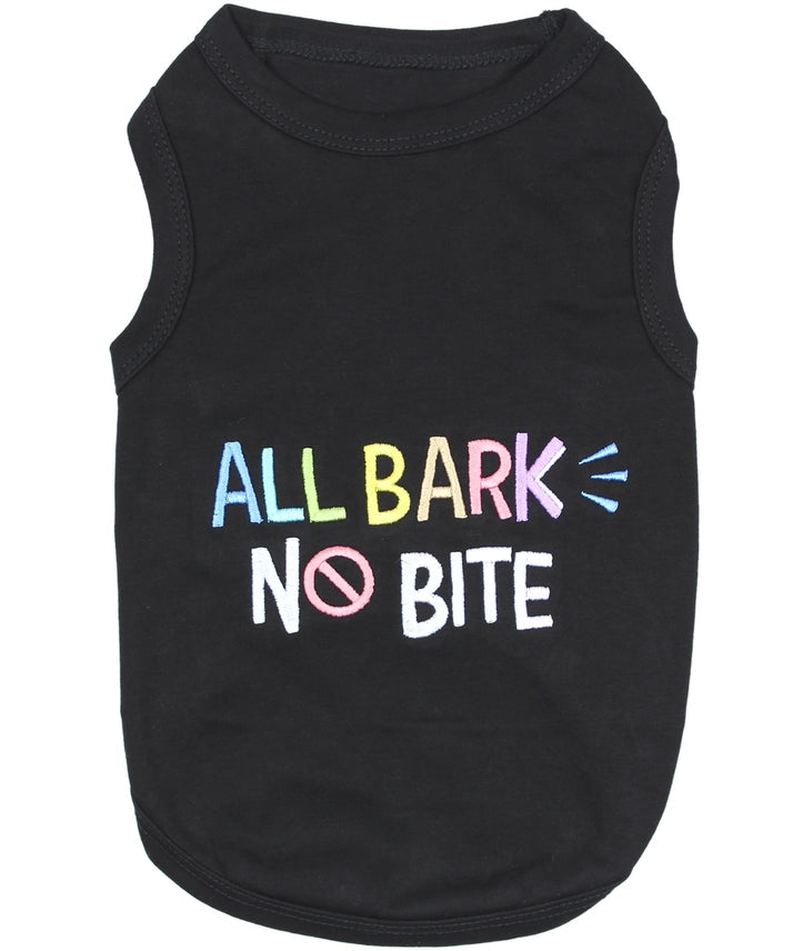 Parisian Pet - Dog T-Shirt All Bark No Bite