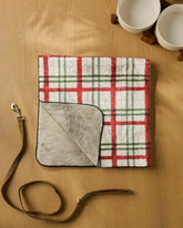 Geometry - Plush Towel Ribbon Plaid