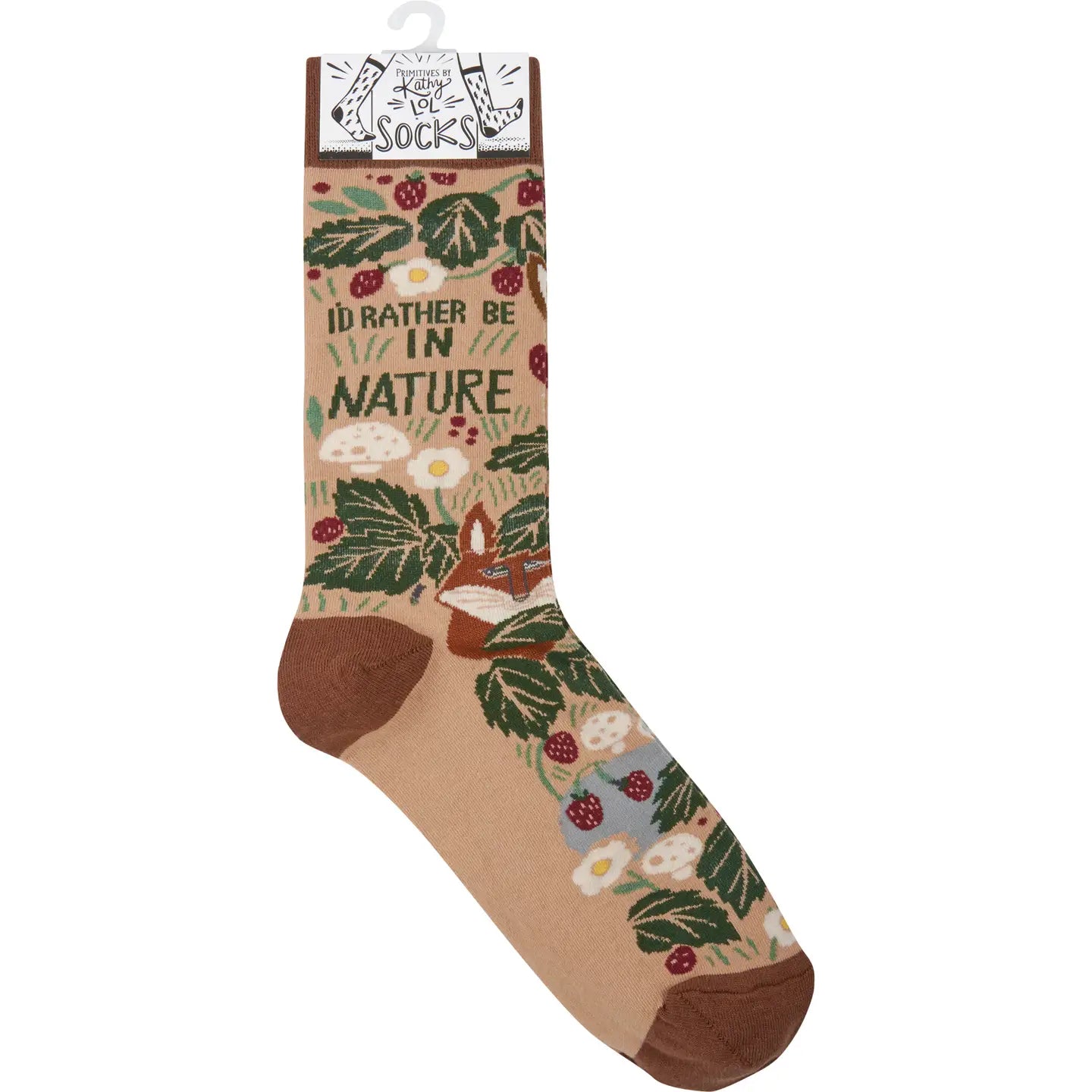 Primitives by Kathy - Socks I'd Rather Be In Nature