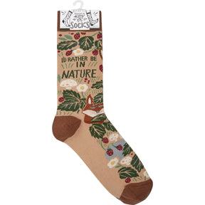 Primitives by Kathy - Socks I'd Rather Be In Nature
