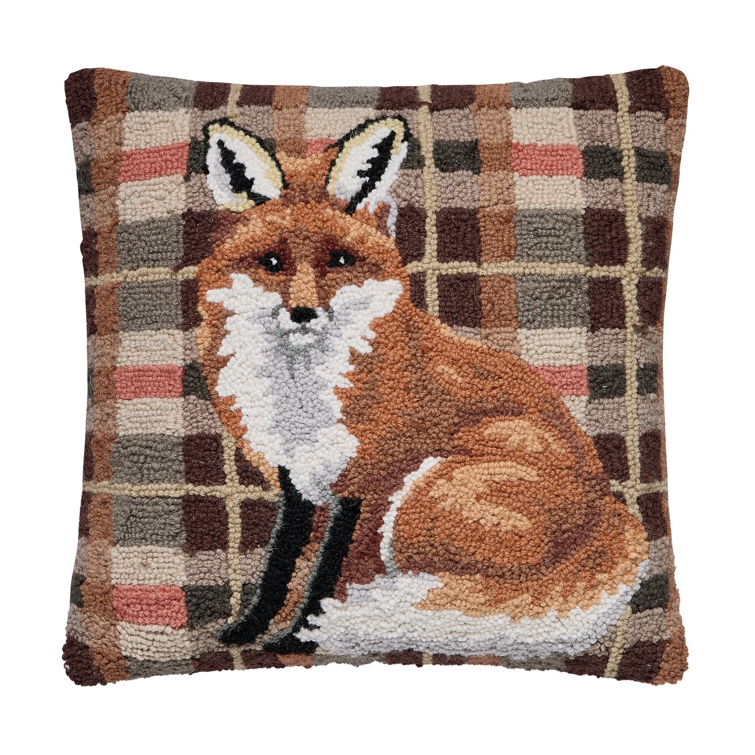 Peking HandiCraft - Pillow Hook Fox Tartan