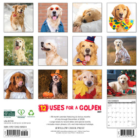 Willow Creek Press - 2027 12 Uses For A Golden Calendar