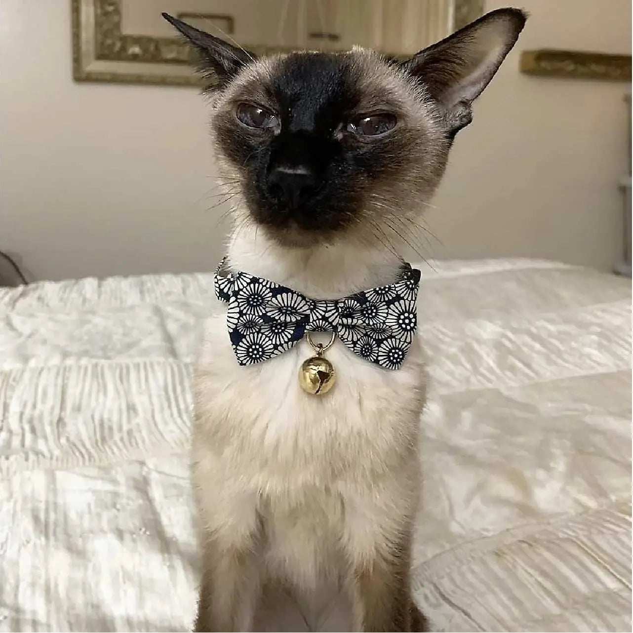 Moon-X USA - Cat Collar Kiku Ribbon Bow Tie