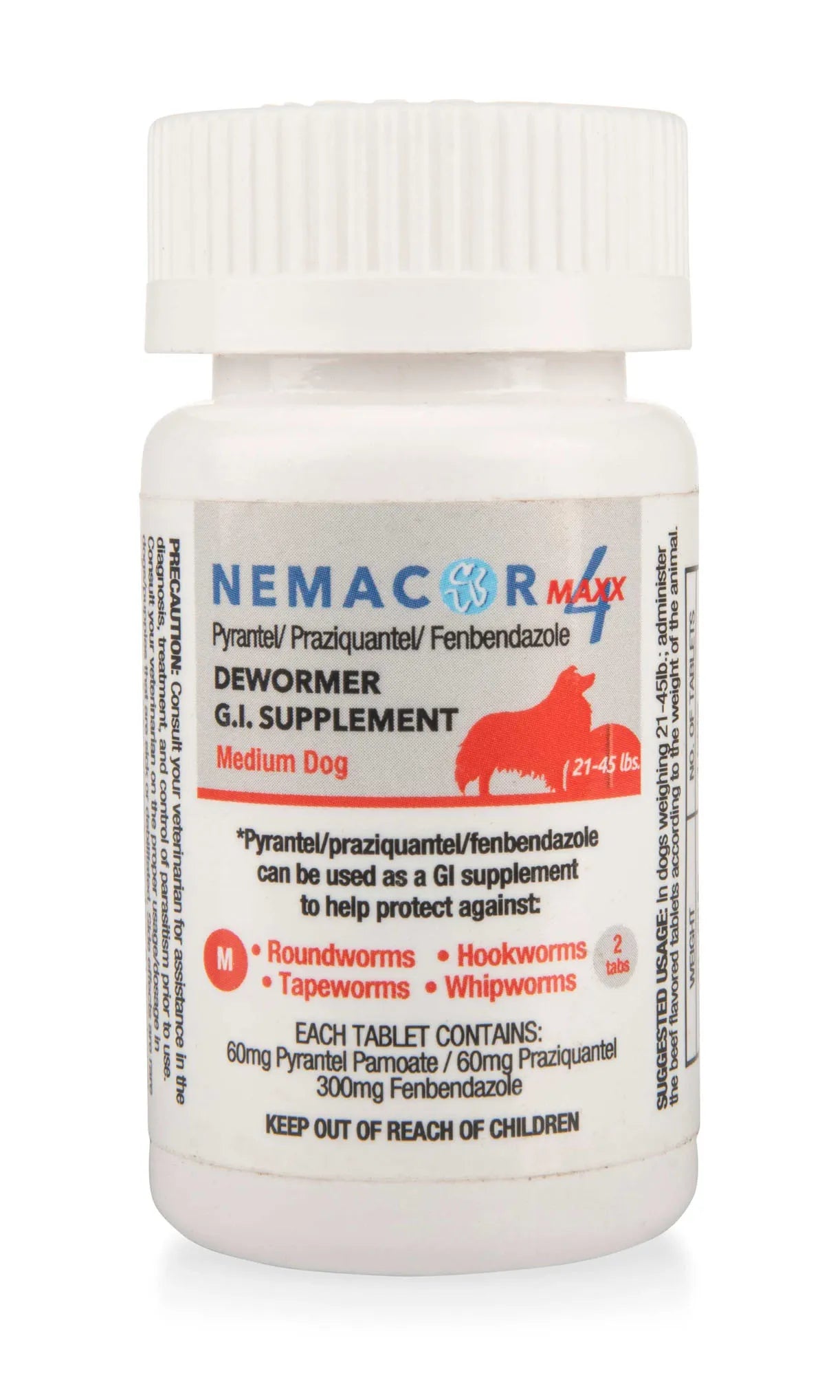 K & K Vet Products - Nemacor© MAXX 4 Flavored Tablets