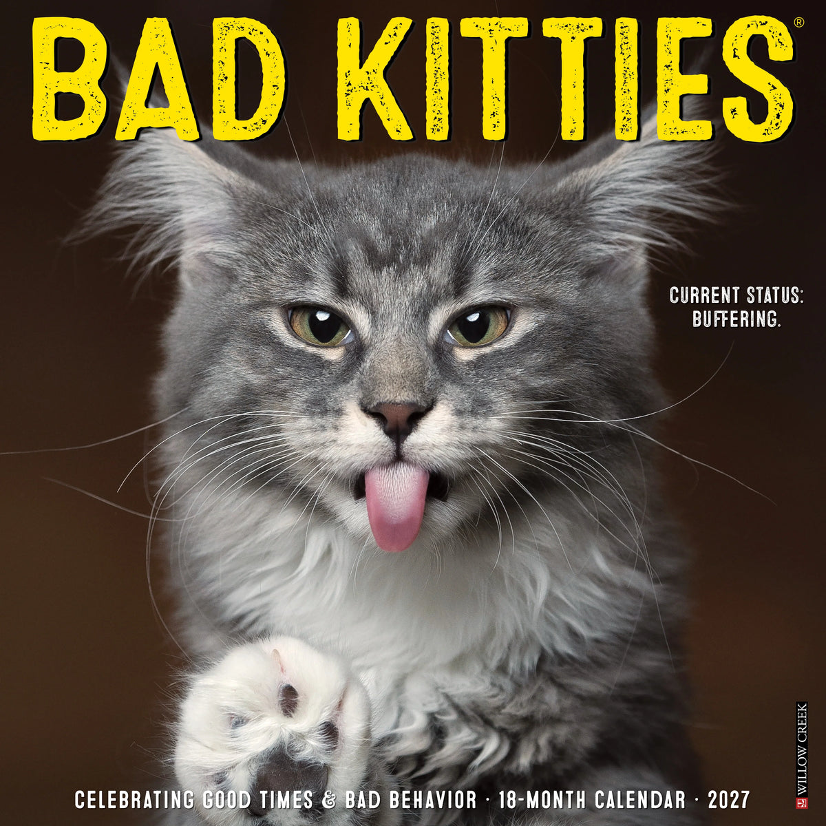 Willow Creek Press - 2027 Bad Kitties Calendar
