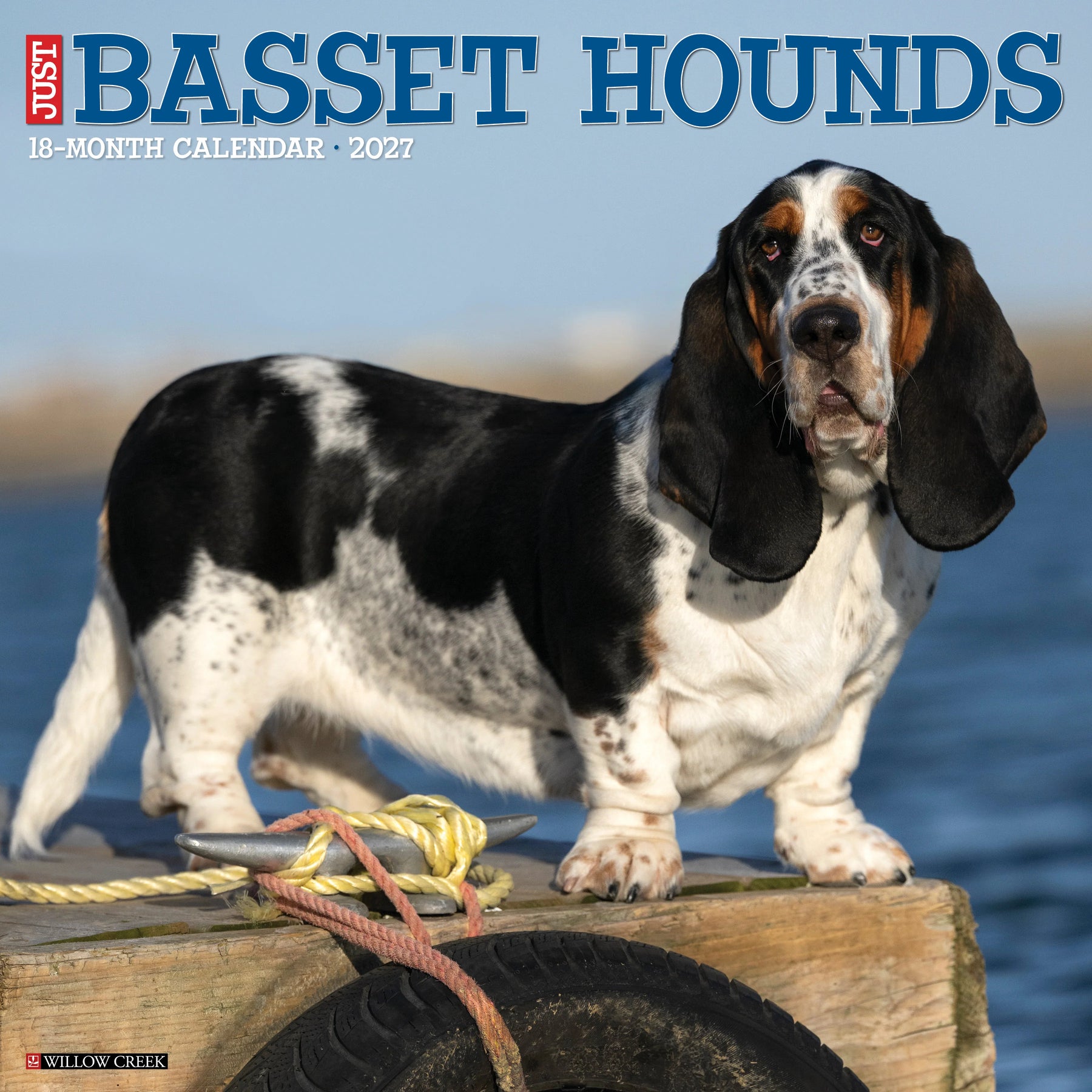 Willow Creek Press - 2027 Basset Hounds Calendar