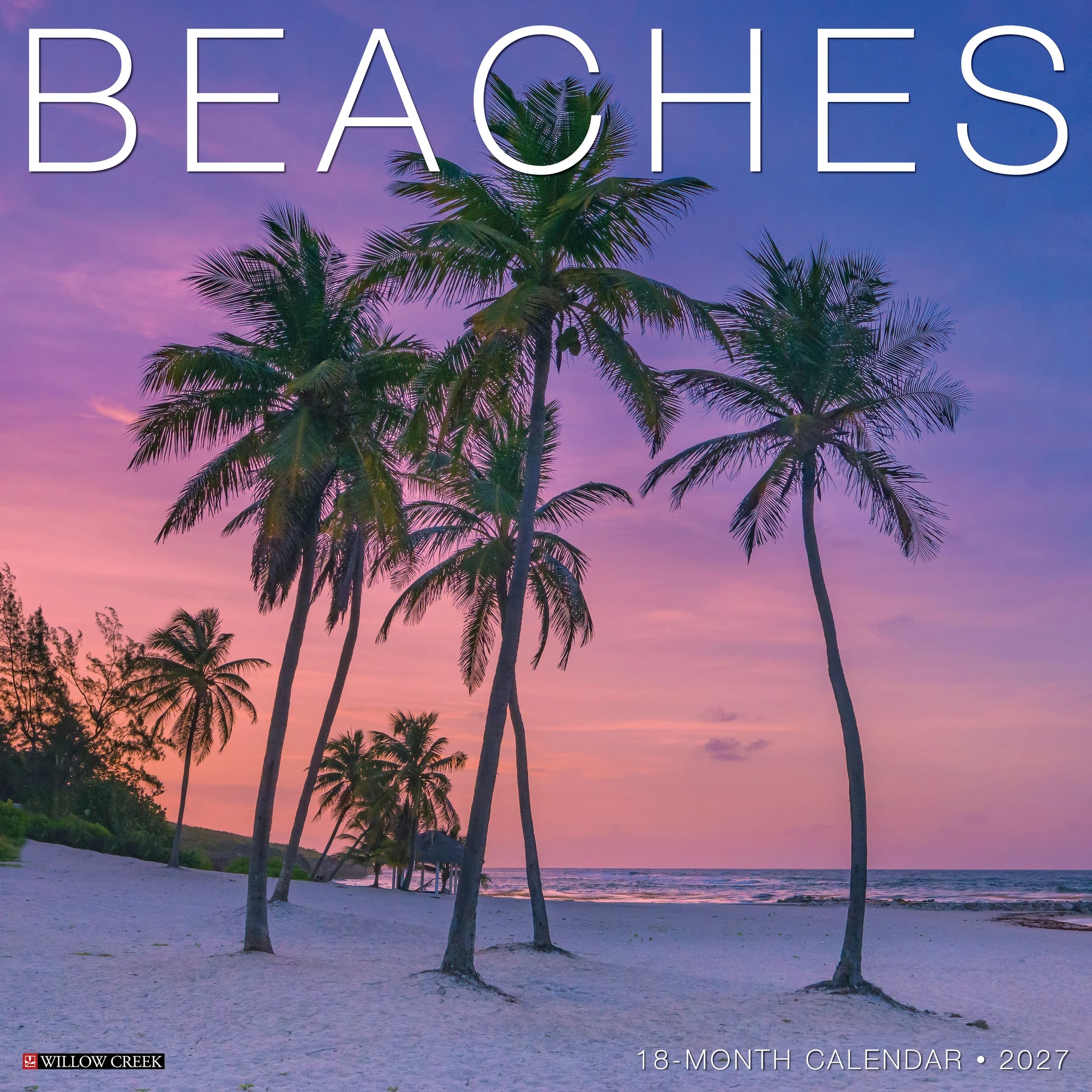Willow Creek Press - 2027 Beaches Calendar