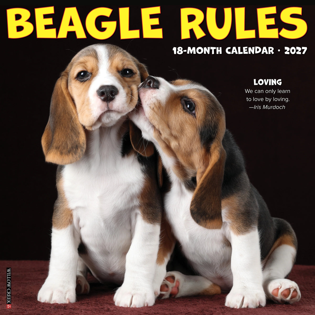 Willow Creek Press - 2027 Beagle Rules Calendar
