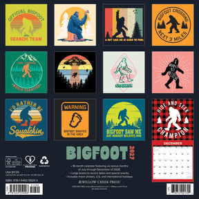 Willow Creek Press - 2027 Bigfoot Calendar