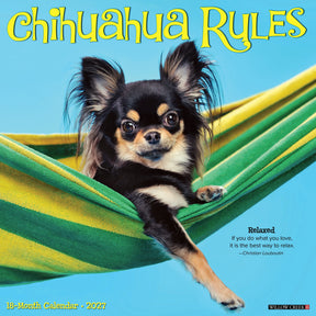 Willow Creek Press - 2027 Chihuahua Rules Calendar