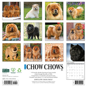 Willow Creek Press - 2027 Chow Chows Calendar