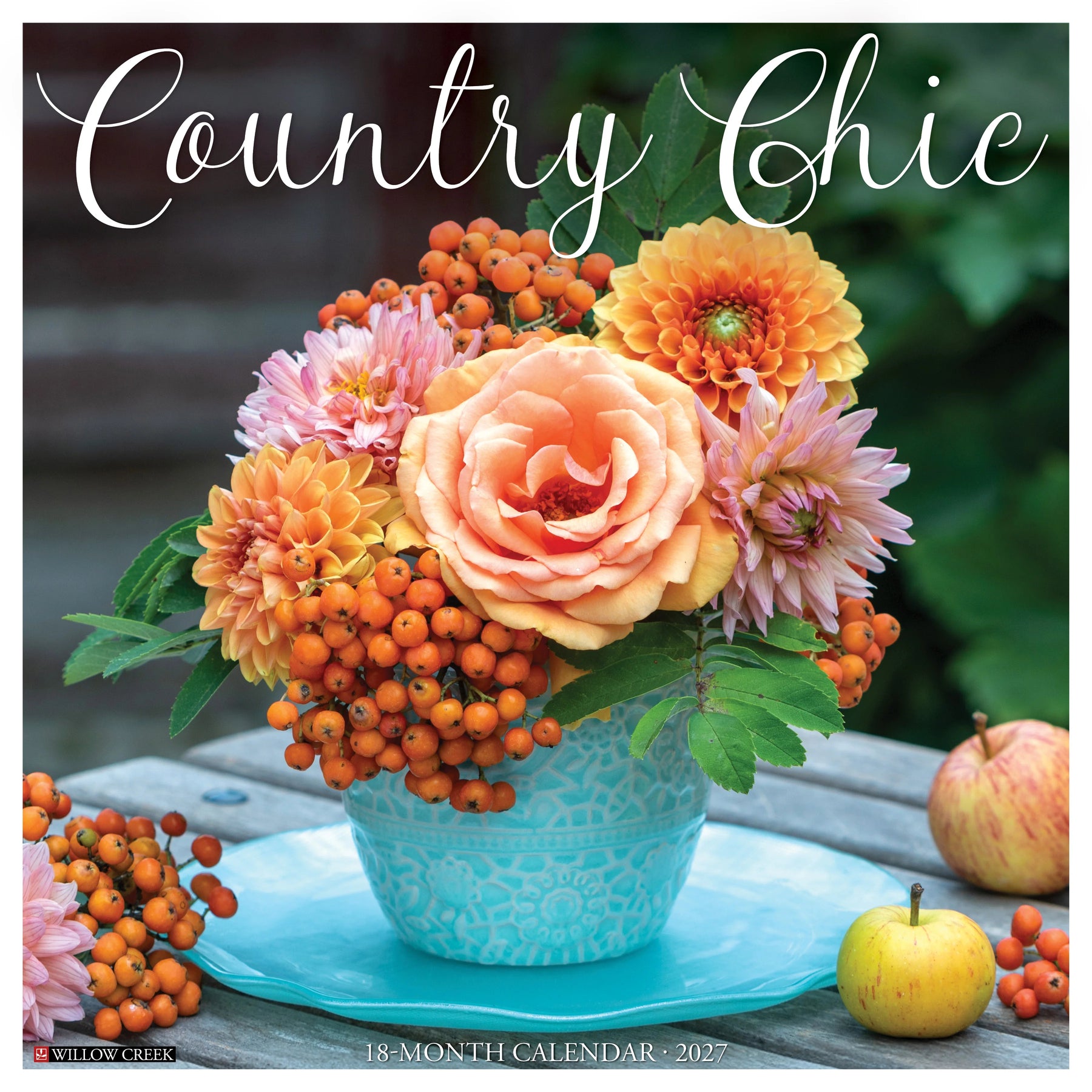 Willow Creek Press - 2027 Country Chic Calendar