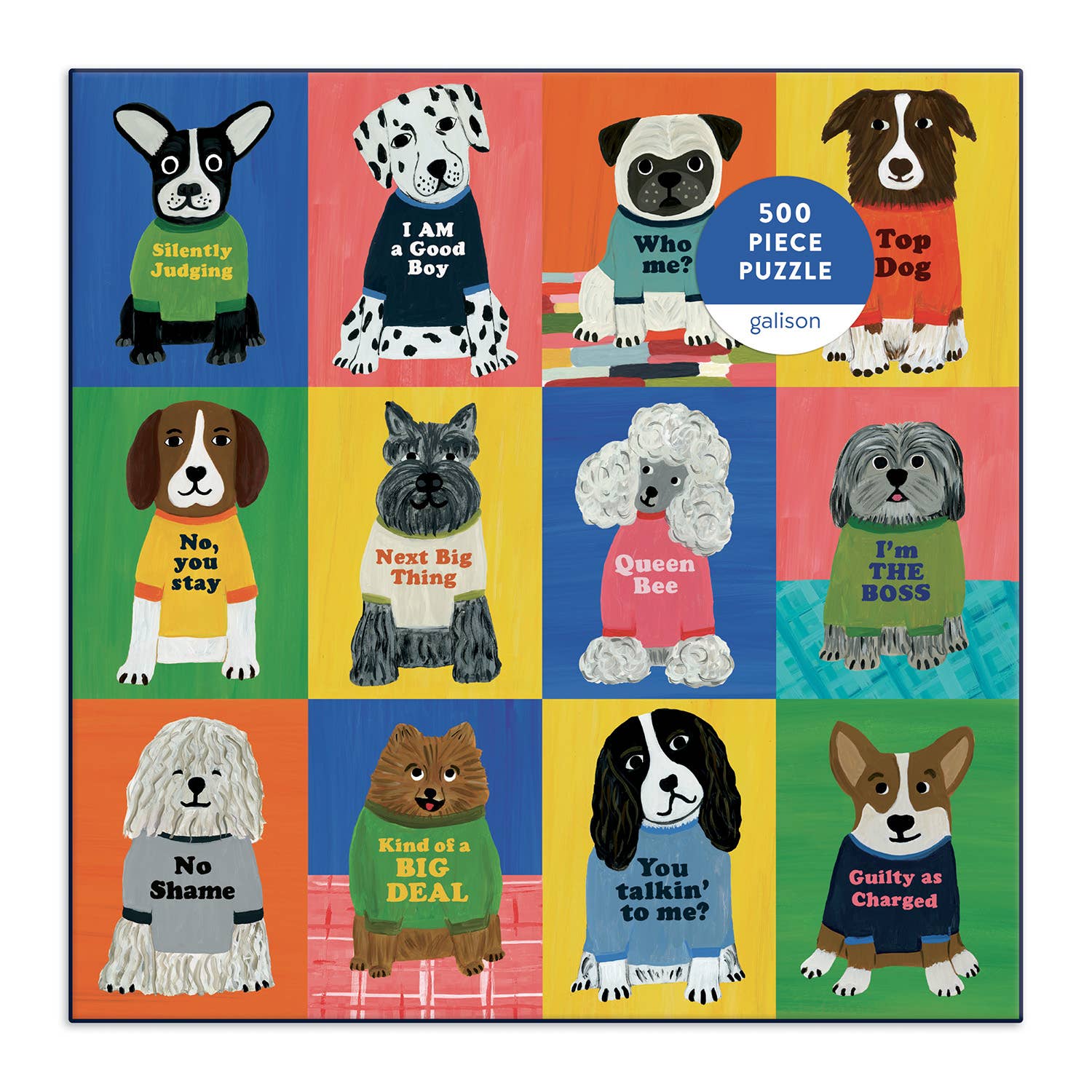 Chronicle-Hachette Book - Puzzle Boss Dogs