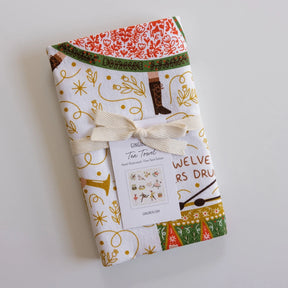 Gingiber - Tea Towel 12 Days of Christmas