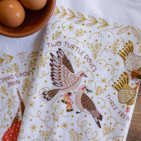 Gingiber - Tea Towel 12 Days of Christmas