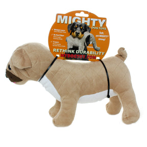 Tuffy Dog Toys - Mighty Farm Pug Plush Squeaky Dog Toy - Southern Agriculture 