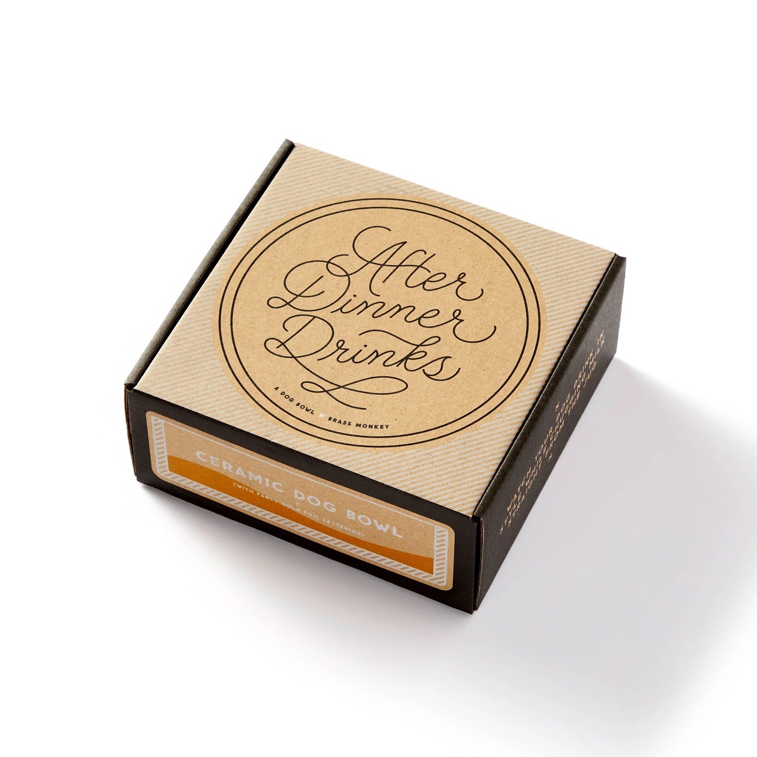 Chronicle-Hachette Book - Water Bowl Brass Monkey After Dinner Drinks