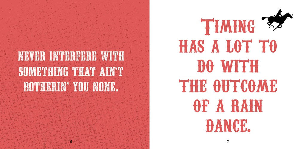 Gibbs Smith - Cowboys Guide to Life Book