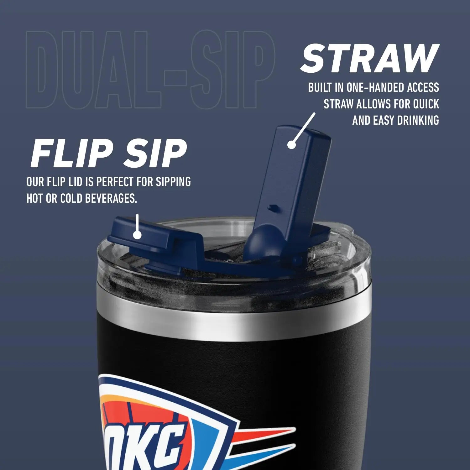 HydraPeak - OKC Thunder Insulated Tumbler