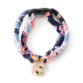 Moon-X USA - Cat Collar Chirimen Sakura