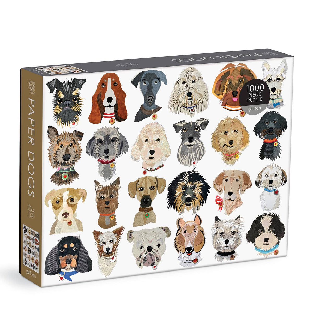 Chronicle-Hachette Book - Puzzle Paper Dogs