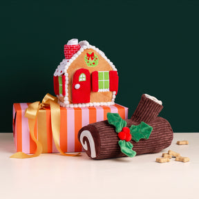 The Foggy Dog - Dog Toy Yule Log