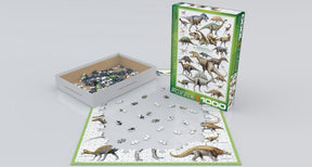 Eurographics Puzzles - Puzzle Dinosaurs of Cretaceous Period