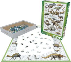 Eurographics Puzzles - Puzzle Dinosaurs of Cretaceous Period