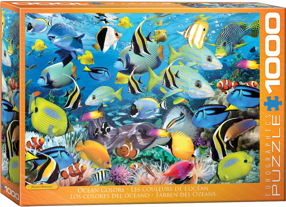 Eurographics Puzzles - Puzzle Ocean Colors