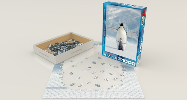 Eurographics Puzzles - Puzzle Penguin & Chick