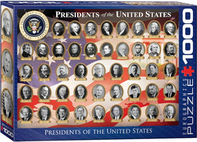 Eurographics Puzzles - Puzzle Presidents of USA