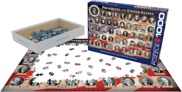 Eurographics Puzzles - Puzzle Presidents of USA