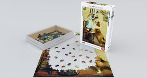 Eurographics Puzzles - Puzzle Little Girl & Sheltie