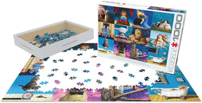 Eurographics Puzzles - Puzzle Zodiac Cats