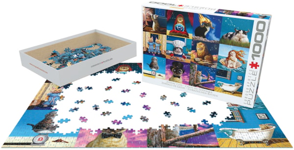 Eurographics Puzzles - Puzzle Zodiac Cats