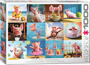 Eurographics Puzzles - Puzzle Funny Pigs