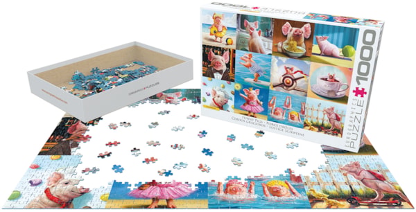 Eurographics Puzzles - Puzzle Funny Pigs